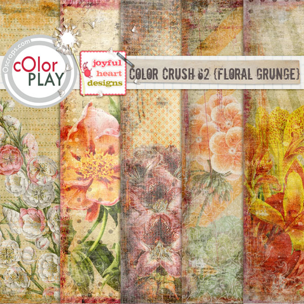 Color Crush 62 (floral grunge)