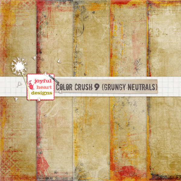 Color Crush 9 (grungy neutrals)