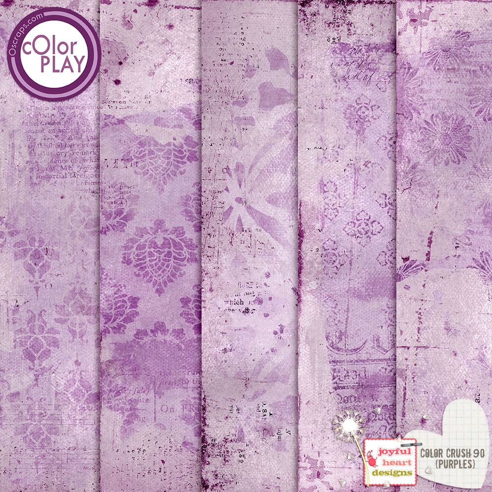 Color Crush 90 (purples)