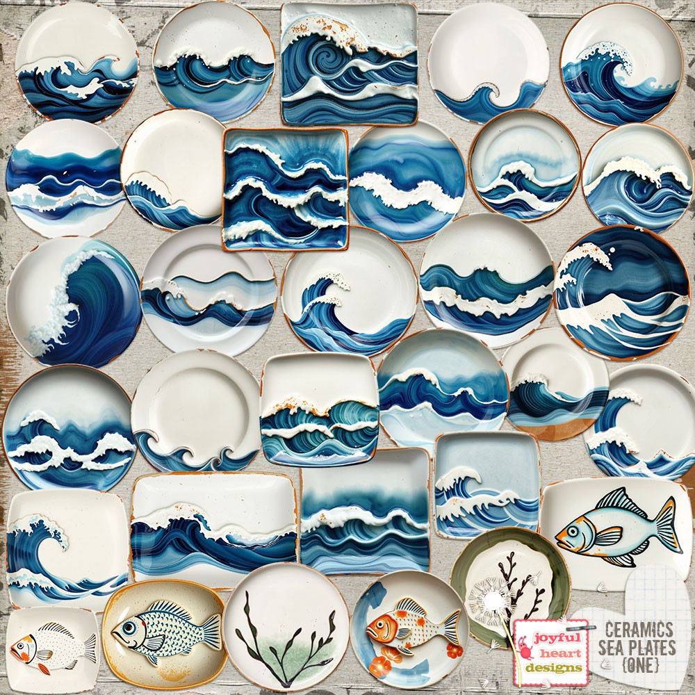 Ceramics (Sea Plates 1)