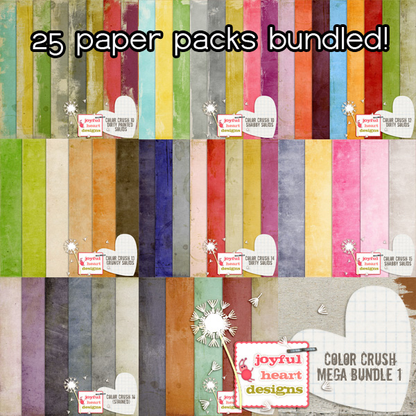 Color Crush Solids MEGA pack 1