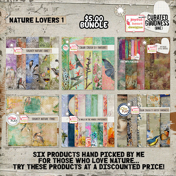 Curated Goodness 1 (Nature Lovers 1)