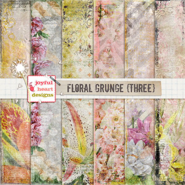 Floral Grunge (three)