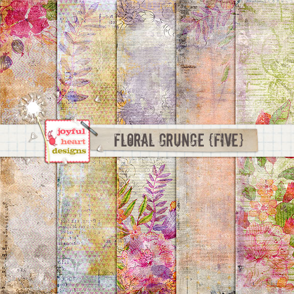 Floral Grunge (five)