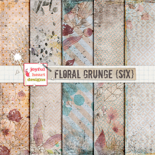 Floral Grunge (six)