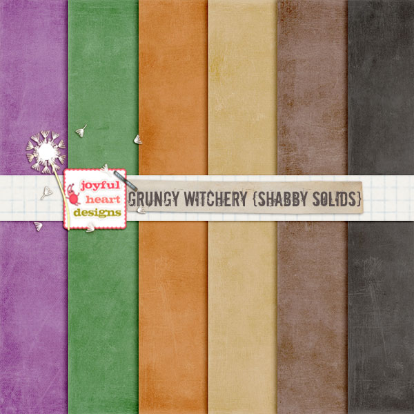 Grungy Witchery (shabby solids)
