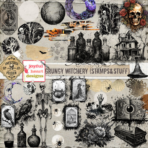 Grungy Witchery (stamps & stuff)