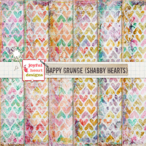 Happy Grunge (shabby hearts)