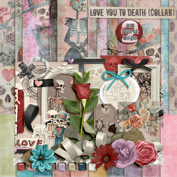 Digital Scrapbook Kit - Book Lover