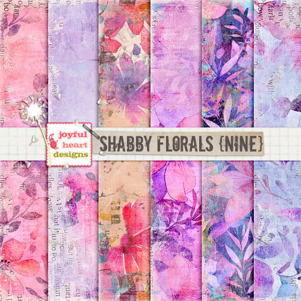 Shabby Florals (nine)