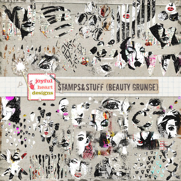 Stamps & Stuff (beauty grunge)