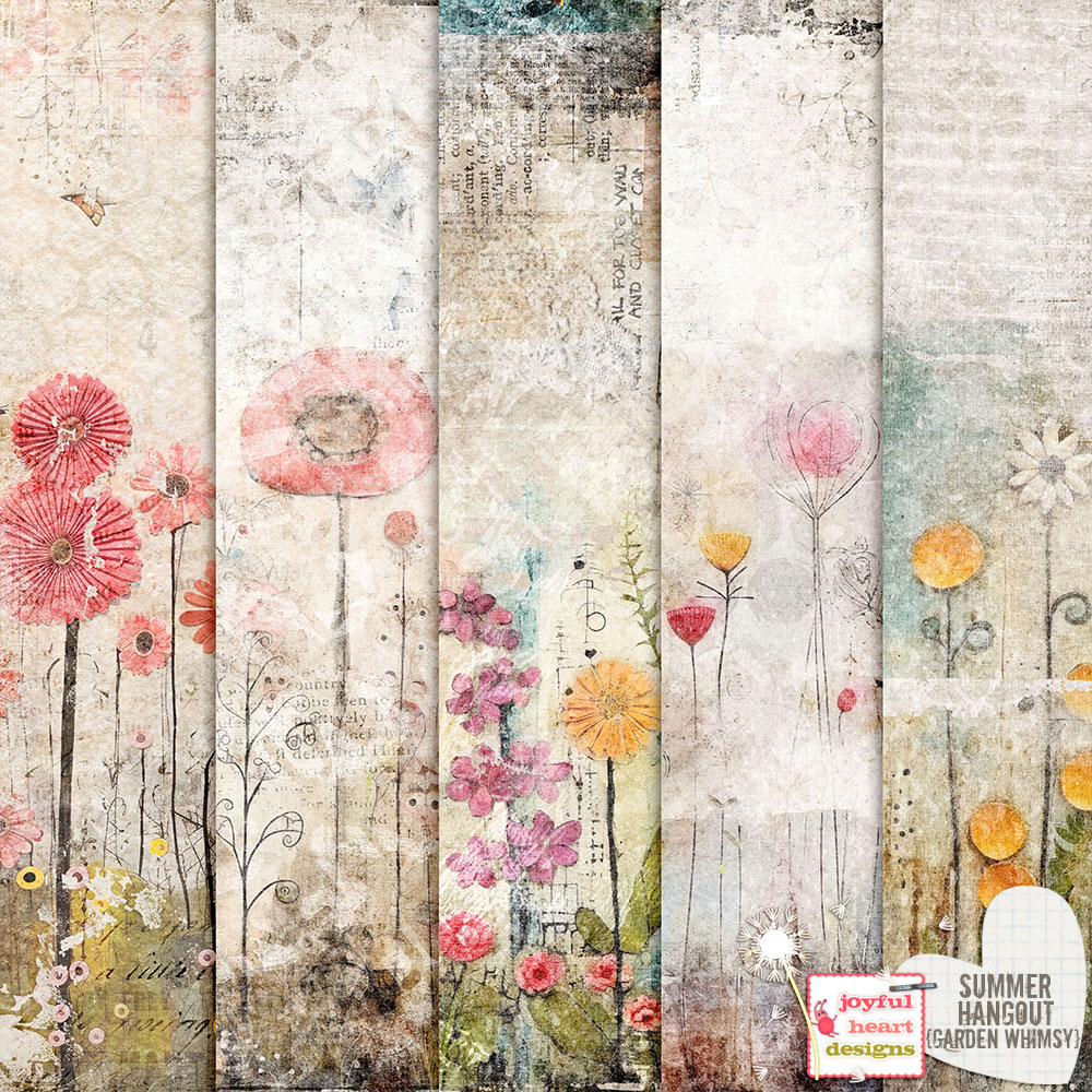 Summer Hangout (garden whimsy)