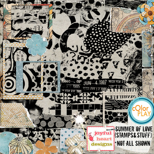 New Digital Scrapbooking Supplies Each Week at Oscraps