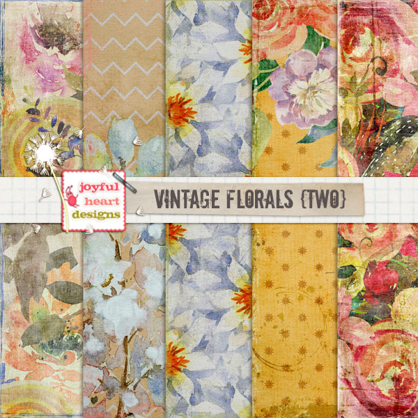 Vintage Florals (two)