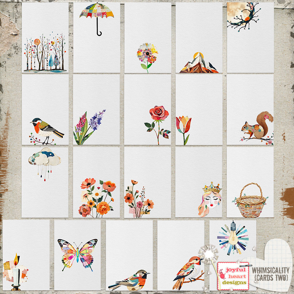 Whimsicality (cards two)