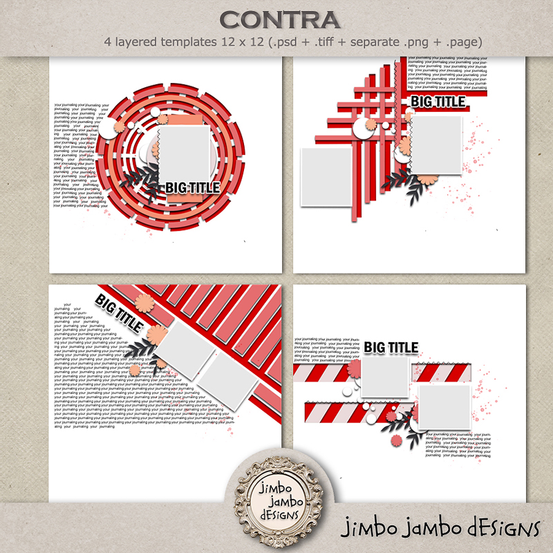 Contra templates by Jimbo Jambo Designs