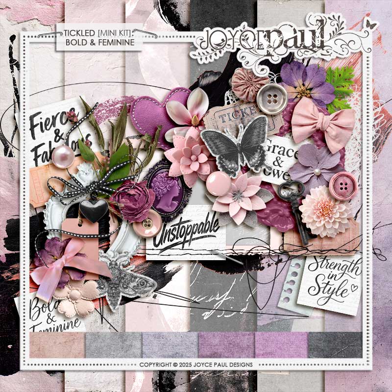 Tickled: Bold & Feminine by Joyce Paul