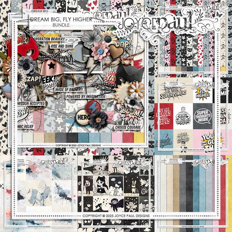Dream Big, Fly Higher | Bundle by Joyce Paul Designs