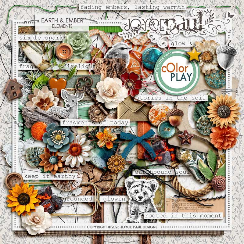 Earth & Ember | Elements by Joyce Paul Designs