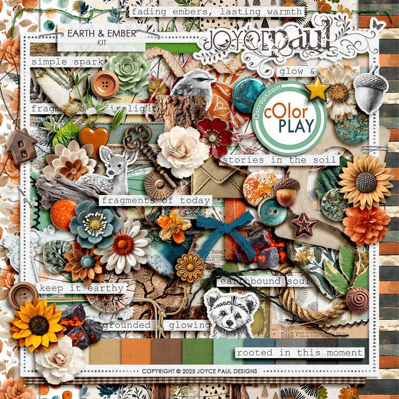 Earth & Ember | Kit by Joyce Paul Designs