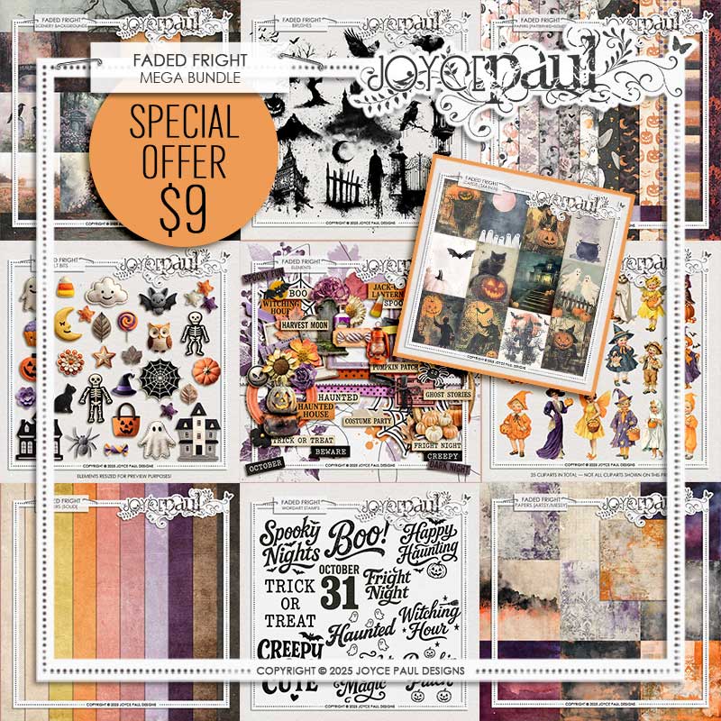 Faded Fright - MEGA BUNDLE [DSD Special] by Joyce Paul