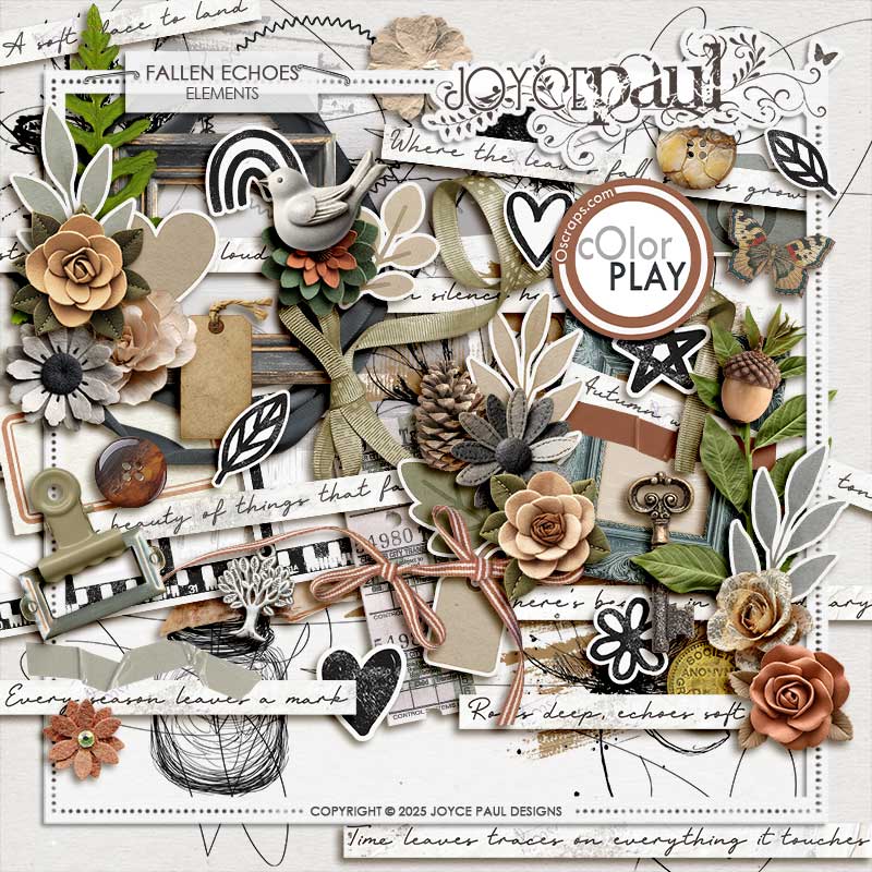 Fallen Echoes - Elements by Joyce Paul Designs