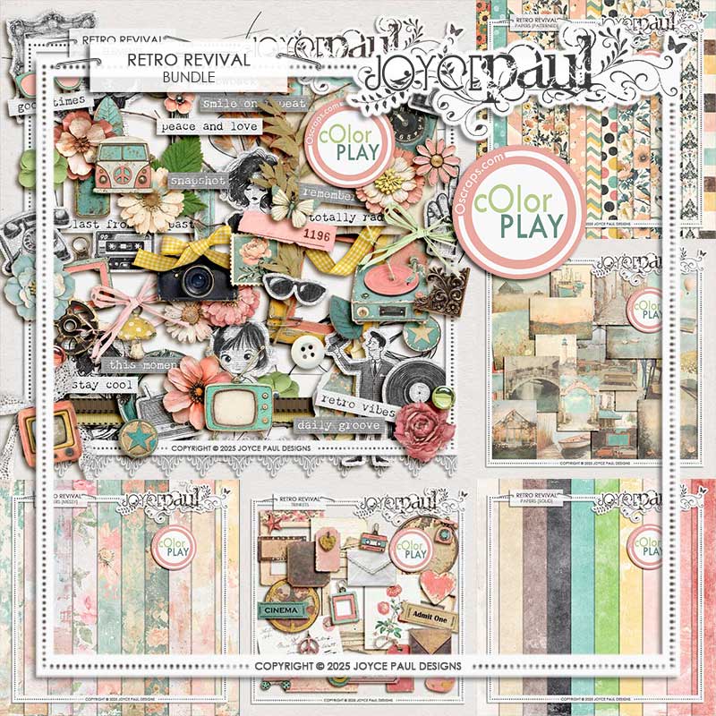 Retro Revival - Bundle by Joyce Paul