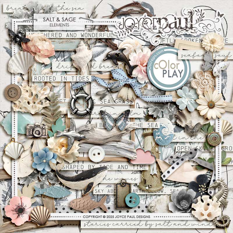 Salt & Sage | Elements by Joyce Paul Designs