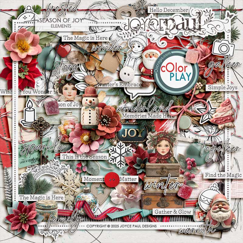 Season of Joy - Elements by Joyce Paul Designs