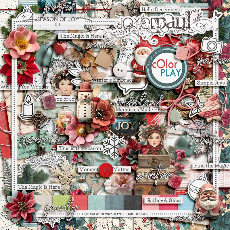 Season of Joy - Kit by Joyce Paul Designs