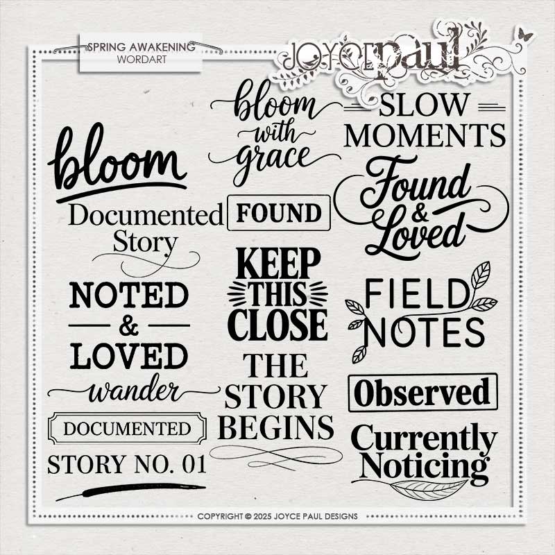 Spring Awakening | Wordart by Joyce Paul Spring Awakening | Wordart by Joyce Paul