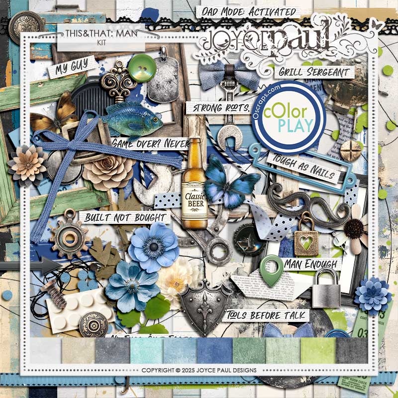This&That: Man | Kit by Joyce Paul Designs