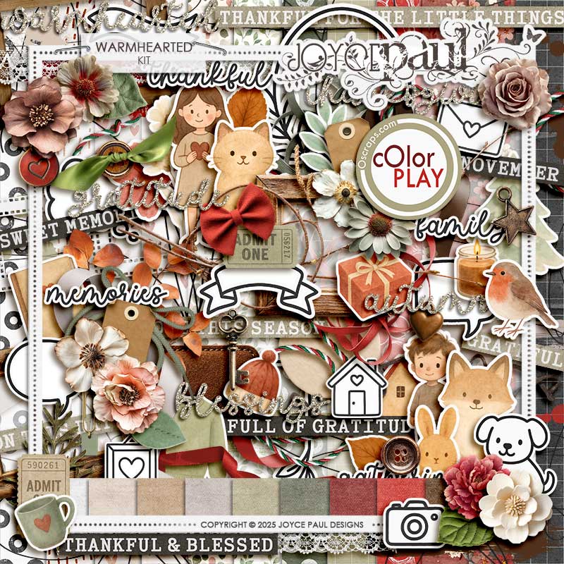 Warmhearted - Kit by Joyce Paul Designs