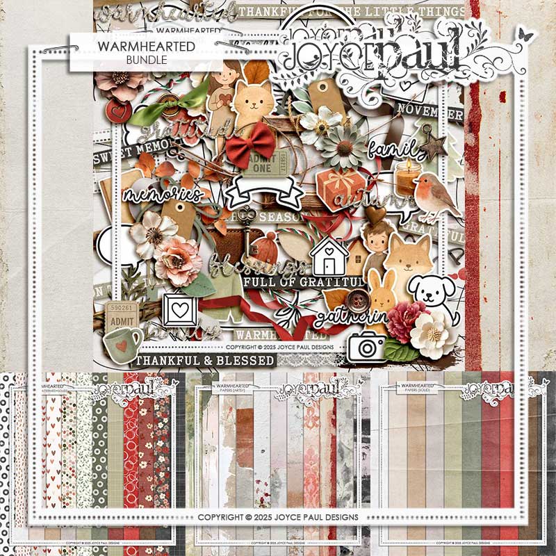 Warmhearted - Bundle by Joyce Paul Designs