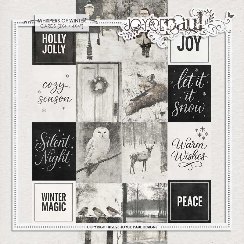 Whispers of Winter | Cards by Joyce Paul Designs