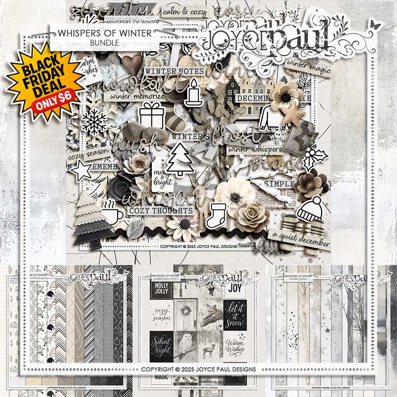 Whispers of Winter | Black Friday Bundle by Joyce Paul Designs