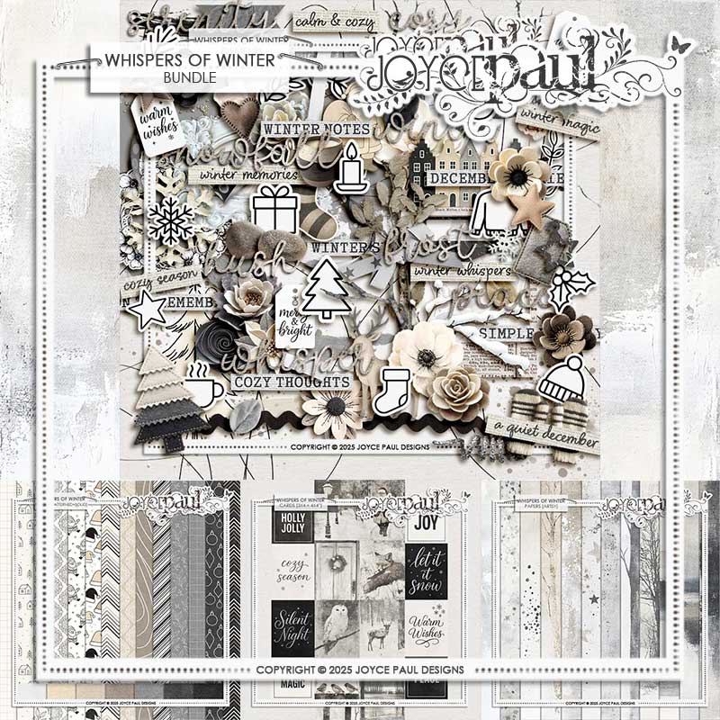 Whispers of Winter | Bundle by Joyce Paul Designs