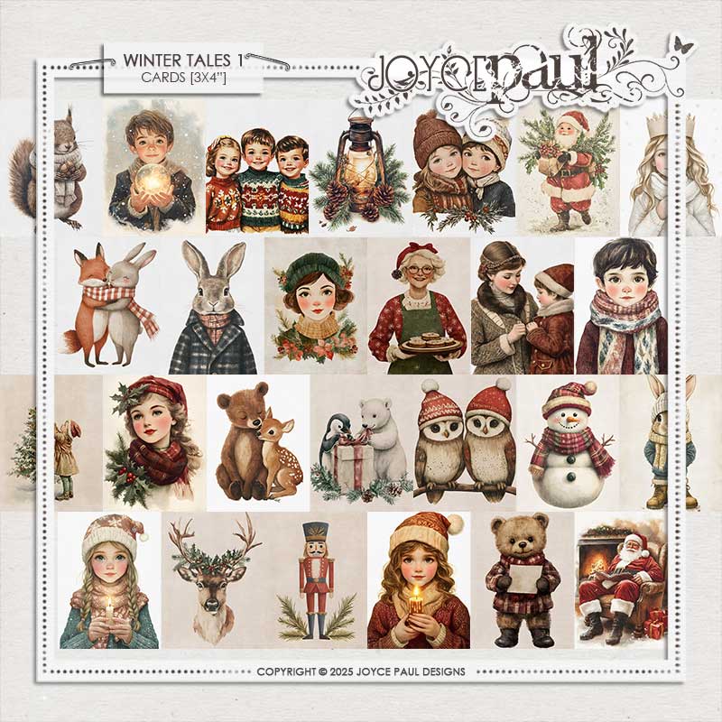 Winter Tales 1 | Cards by Joyce Paul Designs