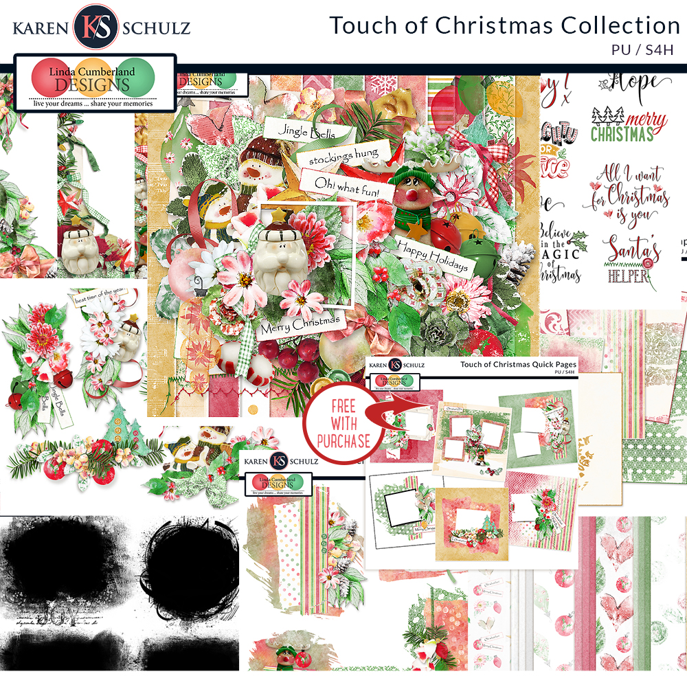 Touch of Christmas Collection by Karen Schulz and Linda Cumberland