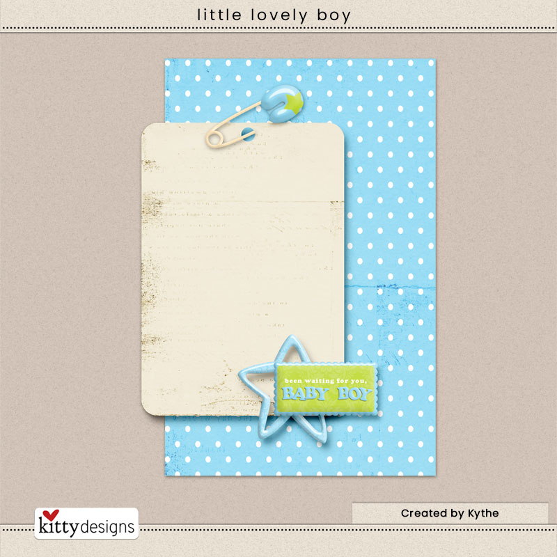 Little Lovely Boy Gift 01 by Kitty Designs