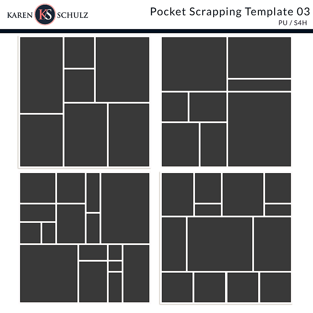 Pocket Scrapping Templates 03