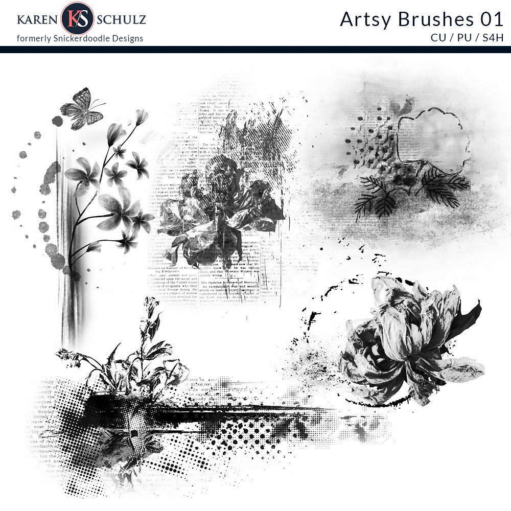 Artsy Brushes 01