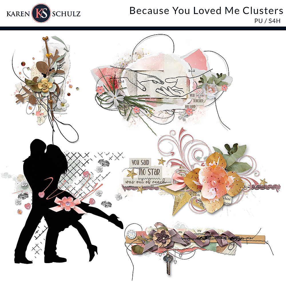 Because You Loved Me Clusters
