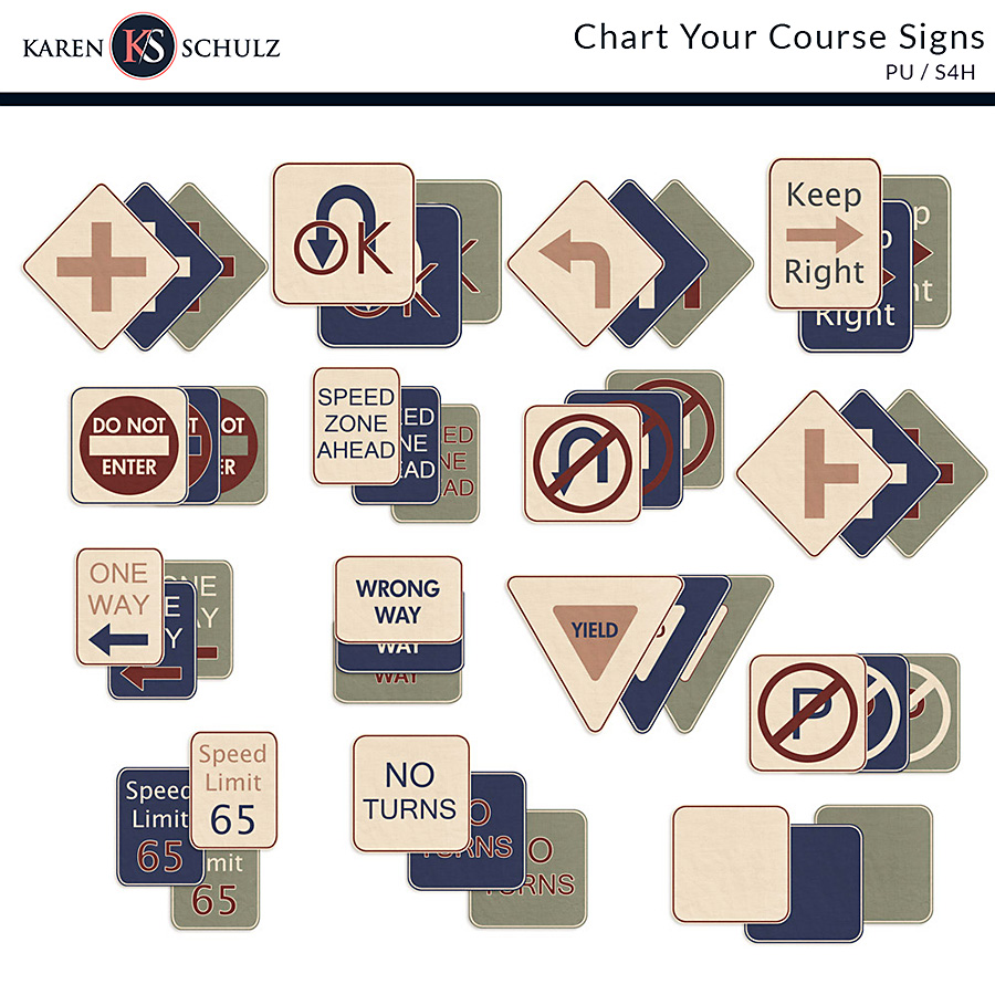 Chart Your Course Signs
