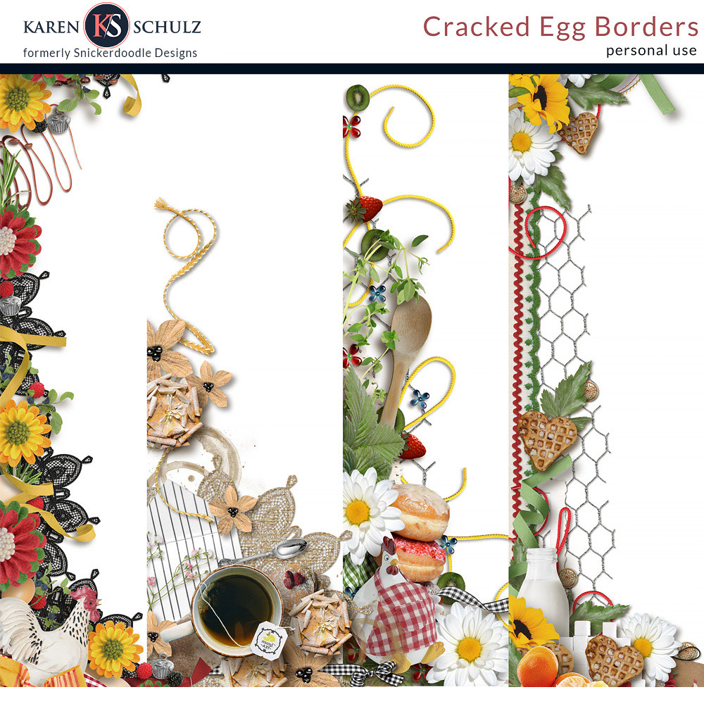 Cracked Egg Borders