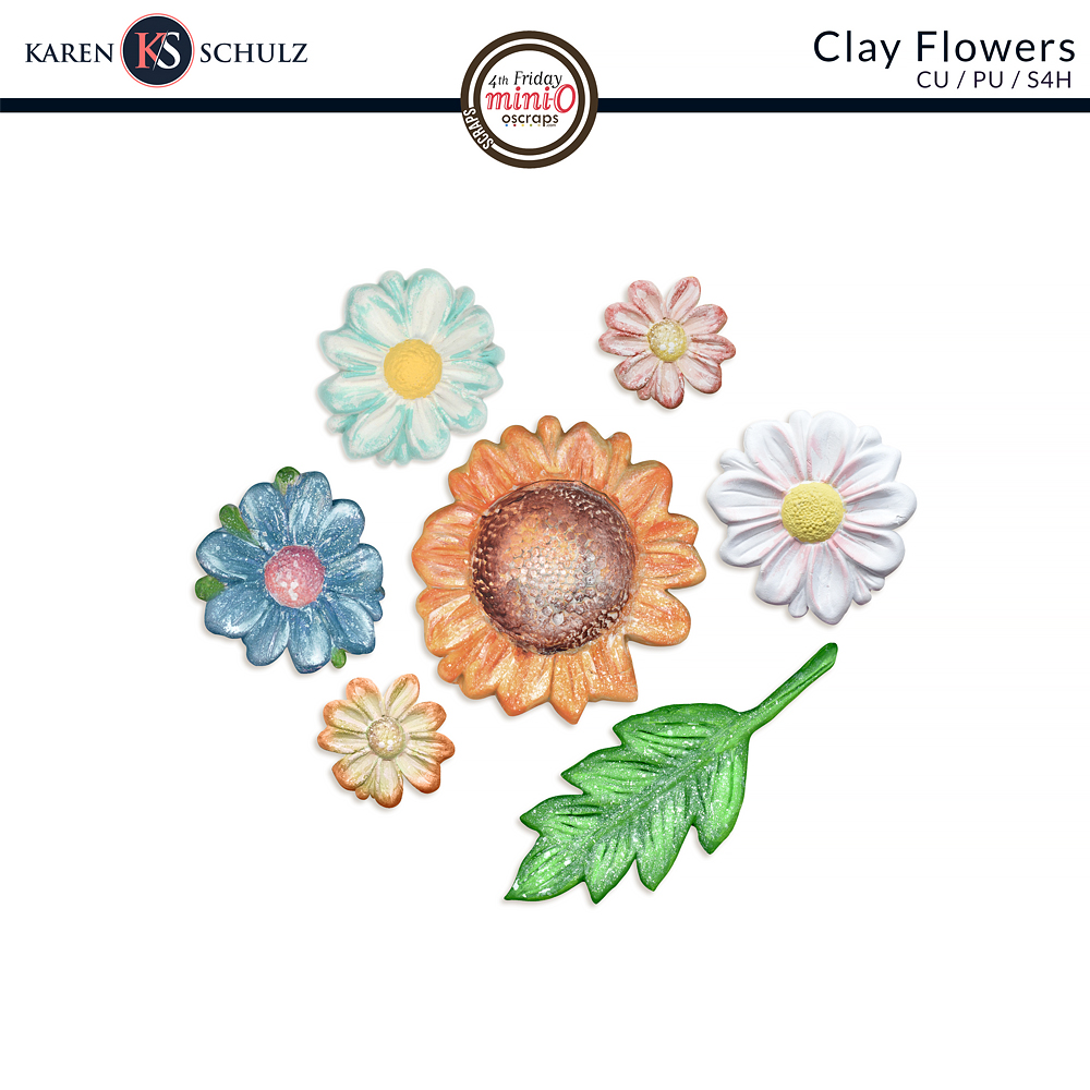 Clay Flowers Clay Flowers