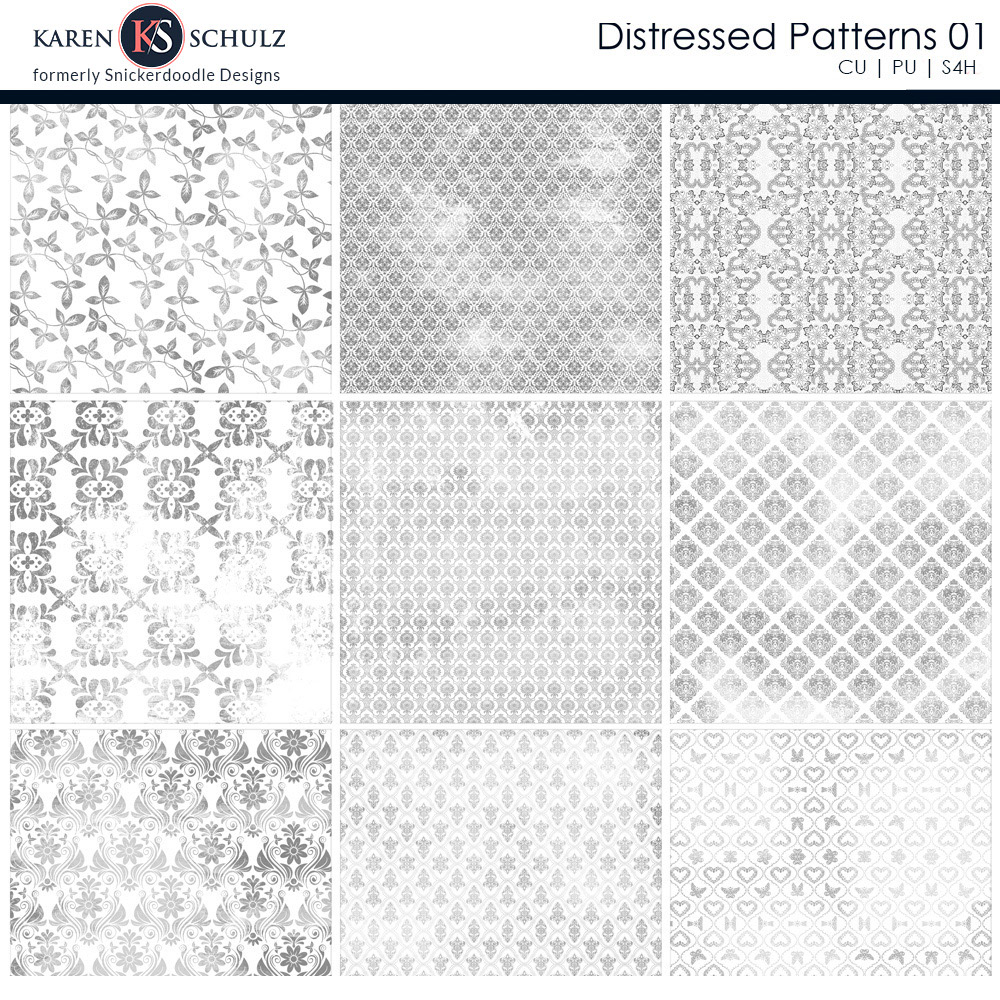 Distressed Patterns 01