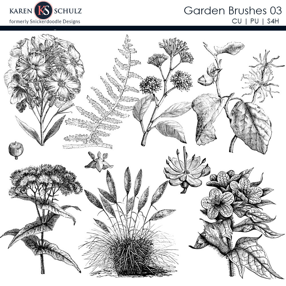 Garden Brushes 03