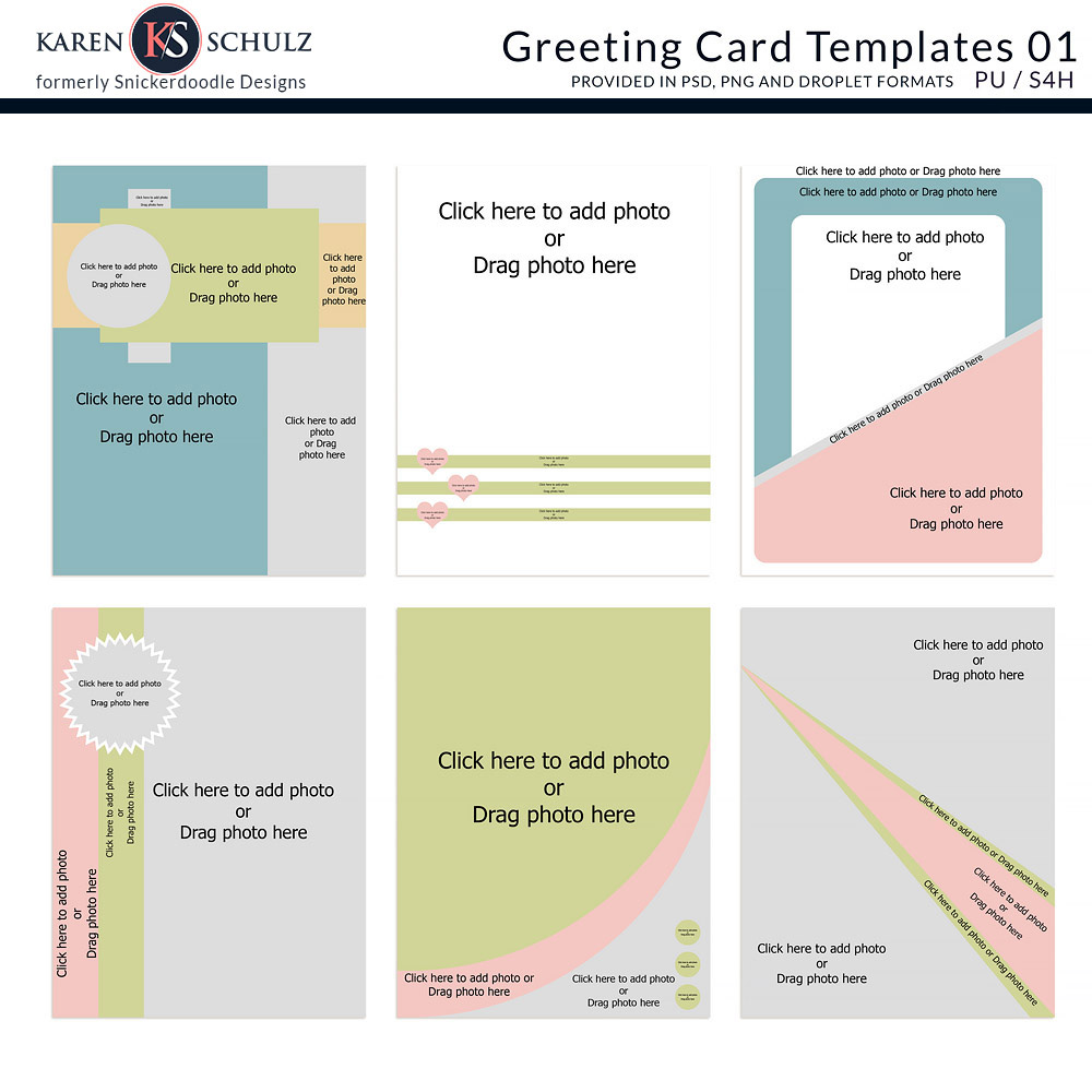 Greeting Card Templates 01