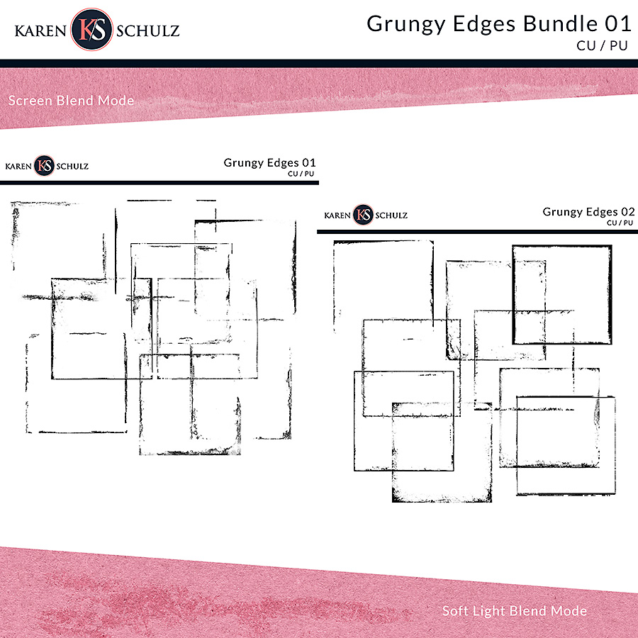 Grungy Edges Bundle 01